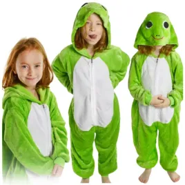 pizama-kigurumi-stroj-kombinezon-dzieciece-przebranie-zaba-prezent-122-128