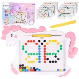tablica-edukacyjna-tablica-magnetyczna-mozaika-dla-dzieci-magpad-jednorozec