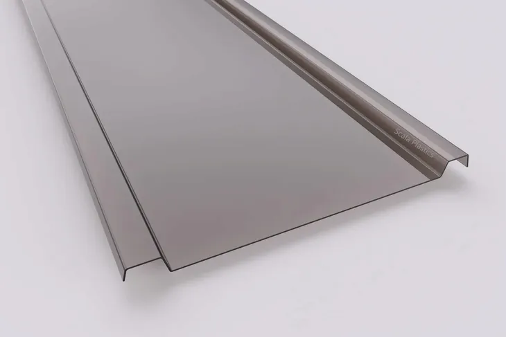 SUNTUF EZ-GLAZE płyta z poliwęglanu litego 688x6000mm grafitowa