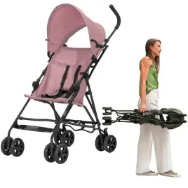 wozek-parasolka-spacerowy-lekki-4kg-z-daszkiem-do-22-kg-lorelli-vaya-rose