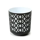 oslonka-doniczka-aztek-fi-250-czarno-biala-