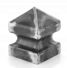 daszek-stalowy-100x100-czop-ogrodzenie-slupek-bram