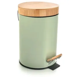 kosz-na-smieci-metalowy-z-pedalem-zielony-3-l-orion-greenish-pojemny