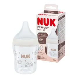 nuk-perfect-match-butelka-antykolkowa-0m-silikonowy-smoczek-s-150ml