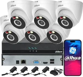 monitoring-dahua-na-6-kamer-wifi-4mpx-2k-t4a-pv-smart-dual-light-audio