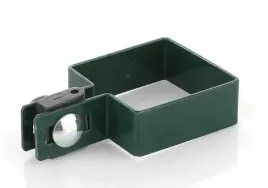 Zdjęcie produktu Obejma 50x50 Zielona Końcowa Kompletna Panel Słupek