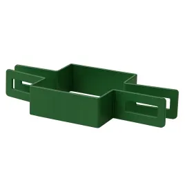 obejma-posrednia-60x40-zielona-panel-slupek-blacha-ogrodzenie-mocowanie
