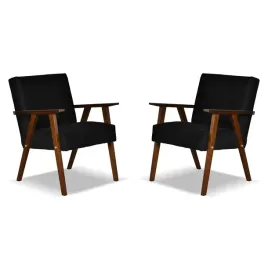 fotel-prl-zestaw-retro-vintage-soler-family-meble-czarny-welur-angel