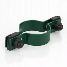 obejma-posrednia-fi-48-zielona-okragla-slupek-ksiazeczka-ogrodzenie-zestaw