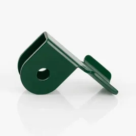 uchwyt-mocujacy-do-podpory-slupka-blaszka-montazowa-pret-ogrodzenia-zielony