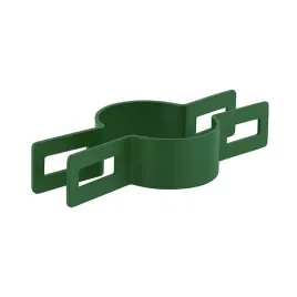 obejma-posrednia-fi-60-zielona-panel-slupek-okragla-ogrodzenie-mocowanie