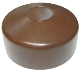 zaslepka-nasadka-na-slupek-fi76-na-rure-kolor-brazowy
