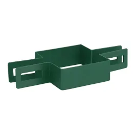 obejma-posrednia-40x40-zielona-panel-slupek-kwadrat-ogrodzenie-mocowanie