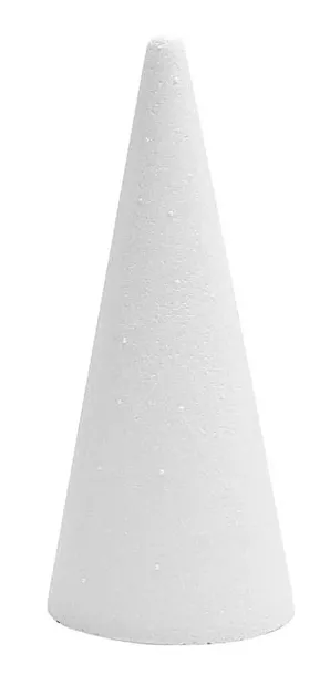 STOŻEK STYROPIANOWY 20 CM STOŻKI STYROPIANOWE