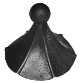 daszek-stalowy-uniwersalny-ozdobny-fi-100-slupek