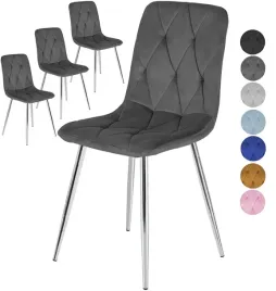 krzesla-tapicerowane-welurowe-pikowane-kolory-glamour-zestaw-4-sztuk-chrom