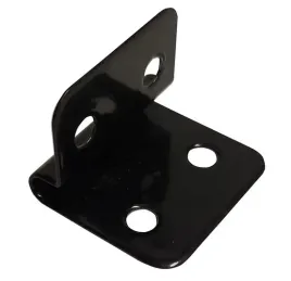 zapinka-do-panela-dwa-otwory-czarna-malowana-do-panela-montaz-ogrodzenie