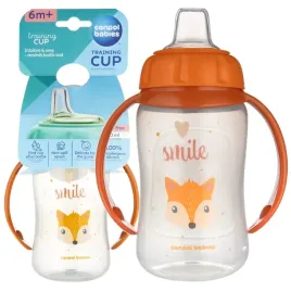 canpol-kubek-treningowy-z-miekkim-ustnikiem-320ml-cute-animals