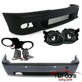 bmw-e39-przod-tyl-zderzak-kombi-m5-m-pakiet-pdc-nadkola-halogeny-zestaw