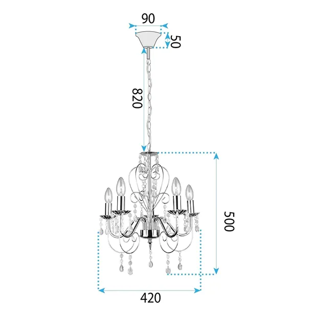zyrandol-krysztalowy-lampa-sufitowa-wiszaca-toolight-ebt008-5cp-chrom-rodzaj-gwintu-e14
