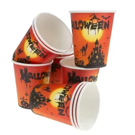 kubki-papierowe-halloween-10szt-kubeczki-jednorazowe-dynia-kot-impreza
