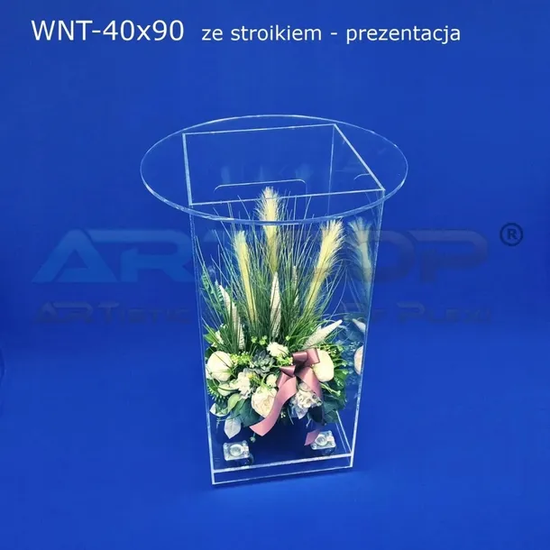 podest-jezdny-na-tort-weselny-pod-patere-pietrowa-z-plexi-pof-stolik-wozek-stan-nowy-glebokosc-produktu-60-cm