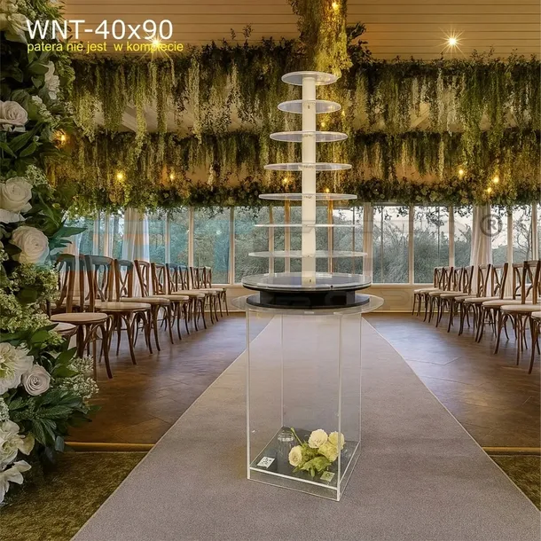 podest-jezdny-na-tort-weselny-pod-patere-pietrowa-z-plexi-pof-stolik-wozek-stan-nowy-wysokosc-produktu-90-cm