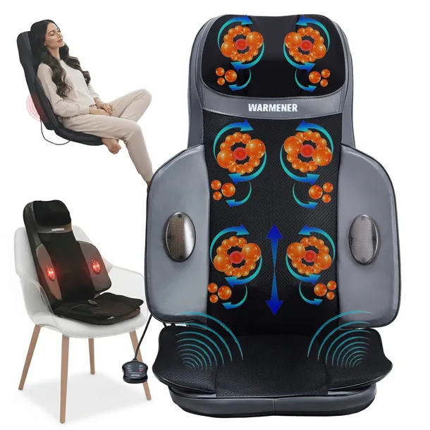 Mata Masująca Wibracyjna SHIATSU Materac Masujący do Masażu Pleców w Domu