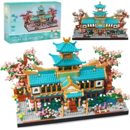 klocki-konstrukcyjne-drzewko-bonsai-kwiaty-wisni-ogrod-domek-prezent
