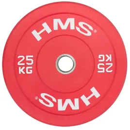 talerz-olimpijski-bumper-25kg-hms-cbr-gumowany-powlekany-na-gryf-51mm