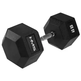 hantla-gumowana-szesciokatna-hms-hex-pro-45kg-radelkowana-stala-stalowa
