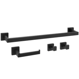 komplet-lazienkowy-wieszaki-wieszak-na-recznik-papier-rio-czarny-black