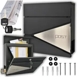 skrzynka-pocztowa-na-listy-ulotki-gazety-listowa-stalowa-2x-kluczyk-steel