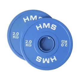 talerz-olimpijski-bumper-2x2kg-hms-cbr-gumowany-powlekany-na-gryf-51mm