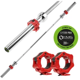 gryf-olimpijski-prosty-20kg-220cm-2xzaciski-lock-sztanga-stal-hartowana