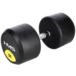 hantla-gumowana-50kg-profesjonalna-radelkowana-hms-hg-pro-do-silowni