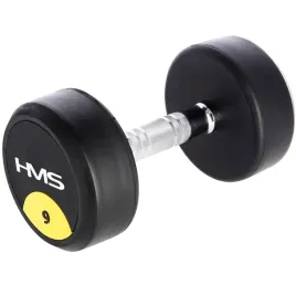 hantla-gumowana-9kg-profesjonalna-radelkowana-hms-hg-pro-do-silowni