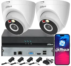 monitoring-dahua-na-2-kamery-4mpx-t4a-pv-smart-dual-light-audio