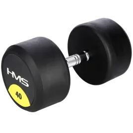 hantla-gumowana-40kg-profesjonalna-radelkowana-hms-hg-pro-do-silowni