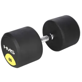 hantla-gumowana-60kg-profesjonalna-radelkowana-hms-hg-pro-do-silowni
