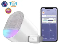 monitor-oddechu-hubble-connected-bialy
