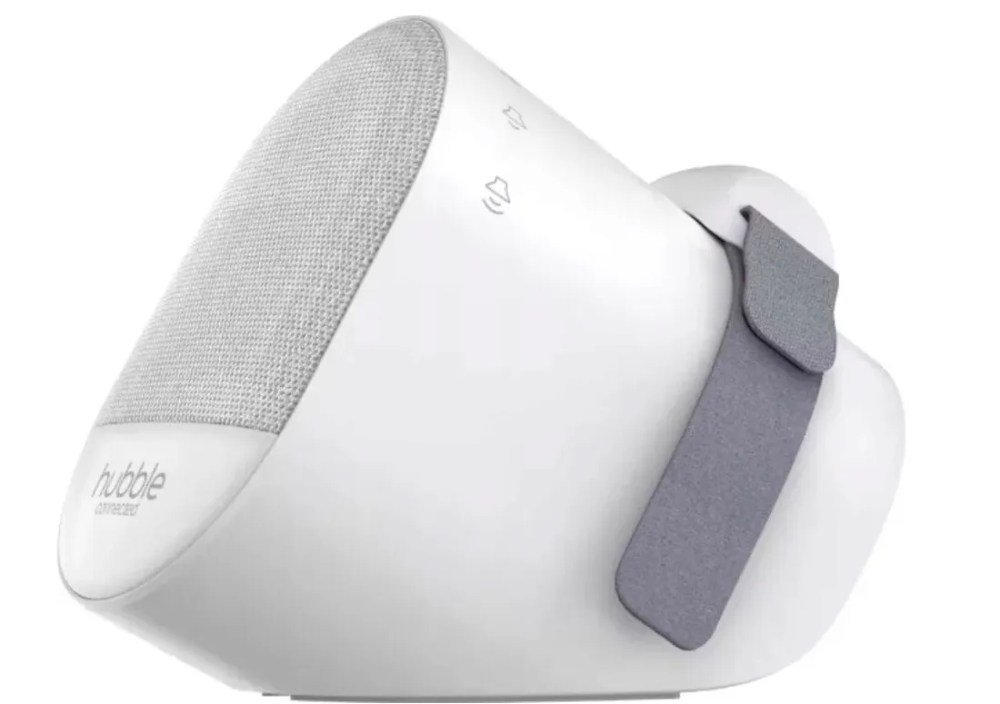 monitor-oddechu-hubble-connected-bialy