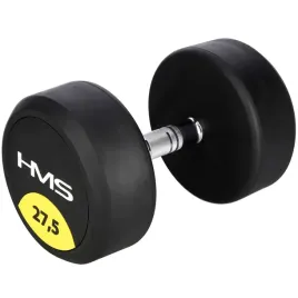 hantla-gumowana-275kg-profesjonalna-radelkowana-hms-hg-pro-do-silowni