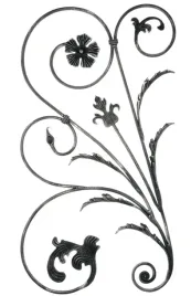 rozeta-stalowa-ogrodzenie-elementy-kute-brama