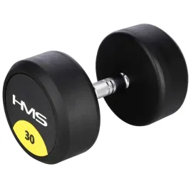 hantla-gumowana-30kg-profesjonalna-radelkowana-hms-hg-pro-do-silowni