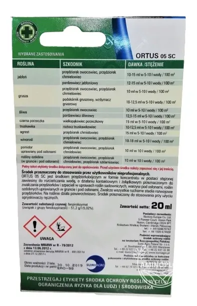 ortus-05sc-20ml-stan-nowy