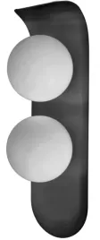 pati-nowoczesny-kinkiet-35-cm-2xg9-czarny-mleczne-szklo