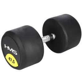 hantla-gumowana-475kg-profesjonalna-radelkowana-hms-hg-pro-do-silowni