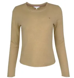 tommy-hilfiger-sweter-damski-welniany-bezowy-xs