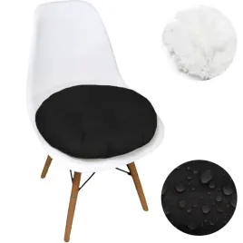 poduszka-na-krzeslo-skandynawskie-taboret-fotel-wodoodporna-czarna